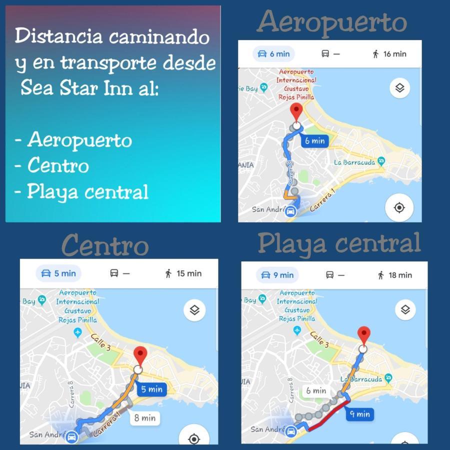 Sea Star Inn San Andrés المظهر الخارجي الصورة